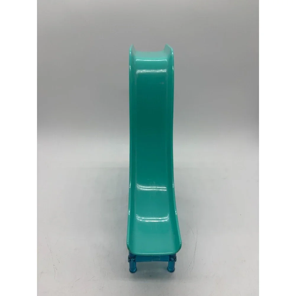 Vtg 1995 Polly Pocket Bluebird Splash 'n Slide Playset Water Slide Teal